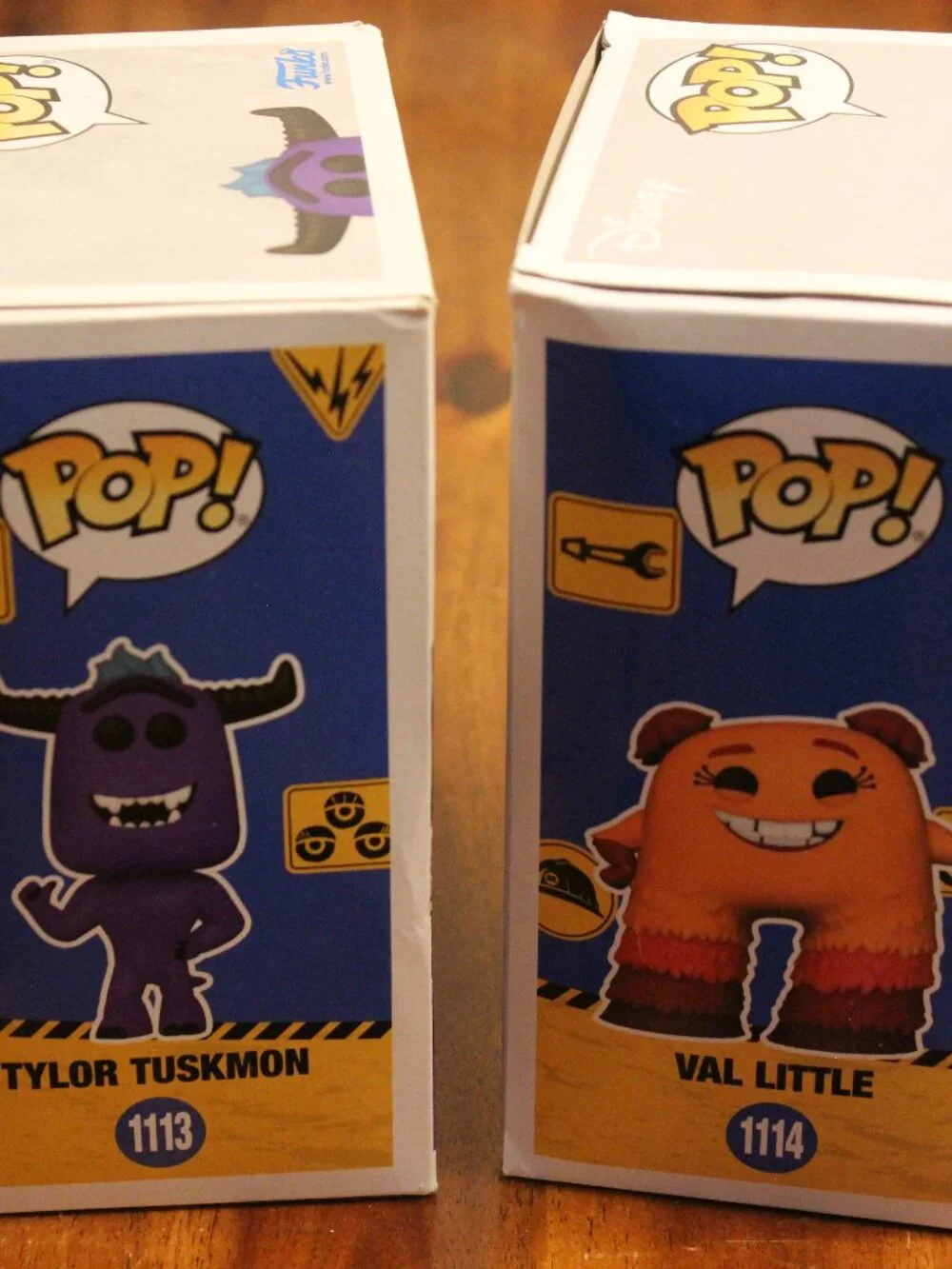 Tylor Tuskmon & Val Little Funko Pops
